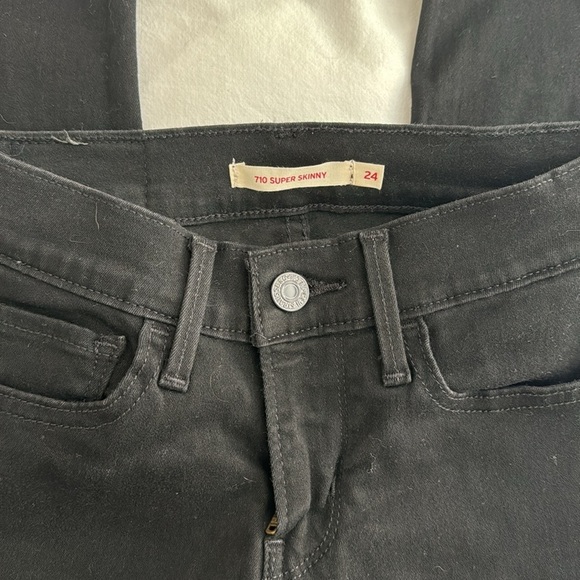 LEVI’S 710 SUPER SKINNY JEANS | Size 24 - Picture 5 of 7